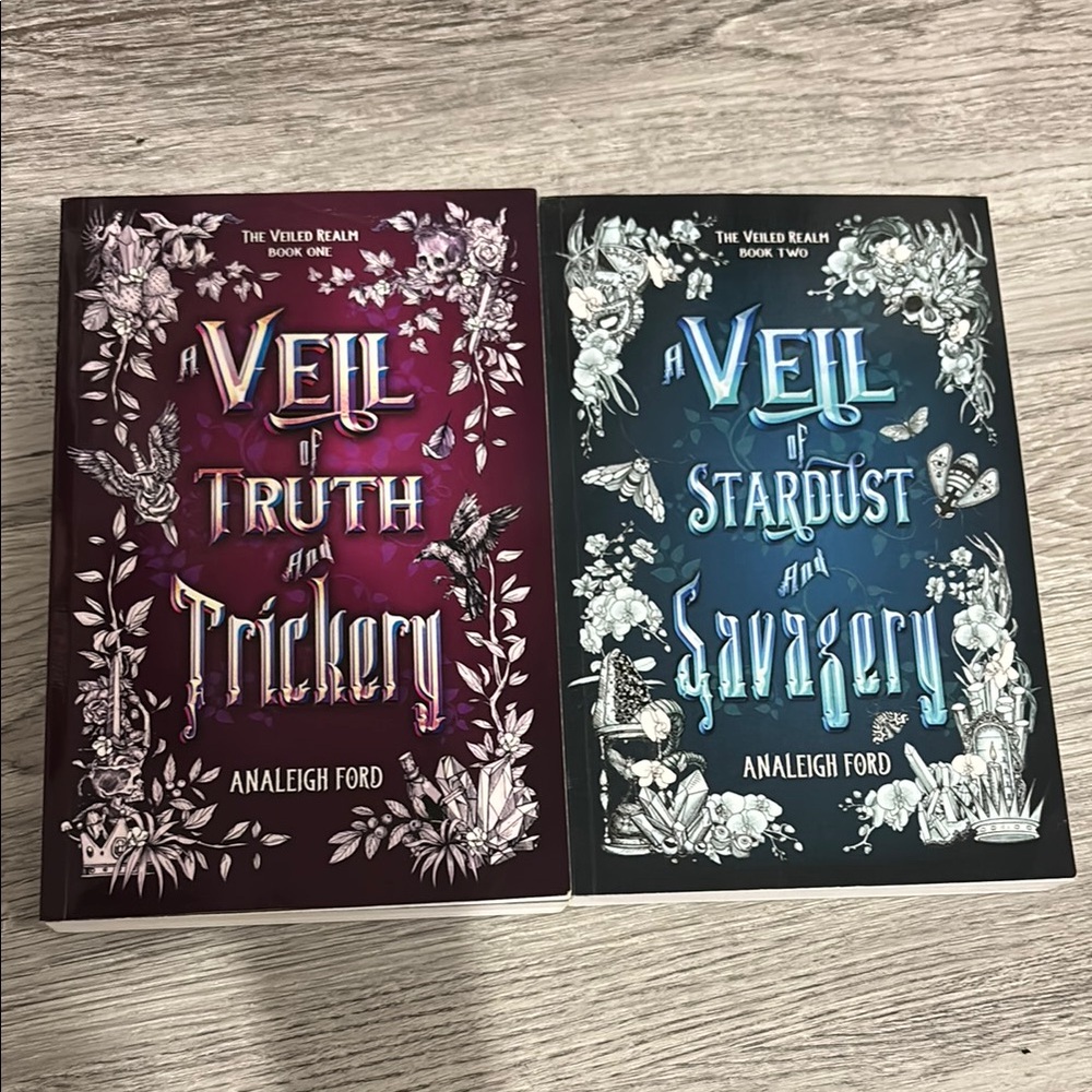 A Veil of Truth and Trickery & A Veil of Stardust and Savagery by Analeigh Ford